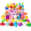 JOYIN Mochi Squishy Toys Set, Random 25 Pack Mini Squishy Mochi, Party Favors for Kids, Kawaii Stress Relief Toys,