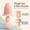 PandaEar Silicone Popsicle Molds, Mini Breastmilk Ice Pop Maker With Sticks