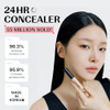 THESAEM Cover Perfection Tip Concealer 0.2 fl.oz. - 1.25 Light Beige Warm Beige for Light Skin Tones 20-21 - High