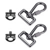 AngelReally 1/4" Camera Neck Strap Screw Holder, 3 Pack Camera Screws with Rubber Washer for Release Wrist Strap Sling
