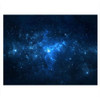 Fdit Aquarium Background Poster, Sky HD Decorative Cling for Fish Tank PVC Self Adhesive Fade 61 x 30 cm 1 Pack