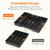 Lifewit Expandable Silverware Drawer Organizer, Kitchen Utensil Tray