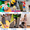 HYCLES Boys Girls Non-Slip Toddler Socks Grip Ankle Sticky Sock Anti-Skid Socks for Kids 6 Pairs for 6-9 Years Kids