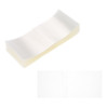 PATIKIL 135x56mm PVC Perforated Shrink Bands, 100Pcs 0.05 mm/2 Mil Thickened Heat Shrink Seal Wrap Fit for 3"-3.25"
