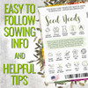Seed Needs Zinnia Seeds Original Crazy Blend 1,000 Seeds Heirloom Bulk Pack