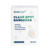 150pcs Clear Round Spot Bandages PE Waterproof Circle Adhesive Bandages