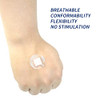 150pcs Clear Round Spot Bandages PE Waterproof Circle Adhesive Bandages