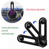 17mm Ball Head Extension Arm, 2.04" (52mm) Adjustable Length, 360° Swivel