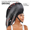 Bonnet Hair Dryer, Ideal Hair Diffuser for Curly Hair Your Ultimate Solution - Spacious Capacity Blow Dryer Cap for