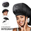 Bonnet Hair Dryer, Ideal Hair Diffuser for Curly Hair Your Ultimate Solution - Spacious Capacity Blow Dryer Cap for