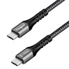 Fasgear USB C to USB C Cable, 1.6ft, Black