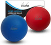 Massage Lacrosse Balls for Myofascial Release, Trigger Point Therapy, Muscle Knots, and Yoga Therapy. Set of 2 Firm