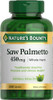 Nature's Bounty Saw Palmetto Support for Prostate and Urinary Health, Herbal Health Supplement, 450mg, 250 Capsules