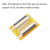 uxcell 1.0mm Pitch 15 Pin to 15 Pin Extension Connector Adapter Use Type-A Cable for FFC FPC Cable Extend Zip HDD