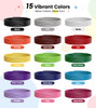 YEETIN 3D Pen Filament Refills, 15 Colors, 16 ft per Color, 240 ft Total