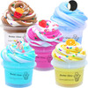 5 Pack Butter Slime,Pink Strawberry, Blue Ice Cream,Two-Toned Colorful Slime,Super Soft and Non-Sticky,Birthday Gifts