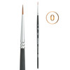 Princeton Aqua Elite, Series 4850, Synthetic Kolinsky Watercolor Paint Brush,Round, 0