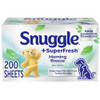 Snuggle SuperFresh Dryer Sheets, 200 Count, Morning Breeze