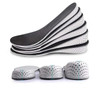 1Pair Soft Breathable Memory Foam Full Length Height Increase Insole Invisible Increasing Heel Lifting Inserts Short