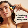 Skinny Tan Miracle Tanning Brush - Premium and Ultra-Soft Synthetic Bristles - Unique Ergonomically Shaped Tool -