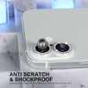 Choiche for iPhone 16/16 Plus Camera Lens Protector Bling, Diamond-Silver