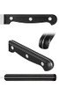 COKUMA Kitchen Knife, 3-Pcs Knife Set With Sheath, 8 Inch Chef Knife, 4.5 Inch Utility Knife, 4 Inch Paring Chef
