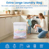 Dntorx 2 Pack XX-Large Mesh Laundry Bags for Delicates, 24 x 32 Inches
