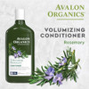 Avalon Organics Rosemary Conditioner - Volumizing Haircare to Reinforce Full, Healthy Looking Volume, 11 Oz