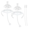 Straw Cup Soft Spout Conversion Kit for Philips Avent Natural Baby Bottle, 2 Pack