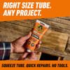 Gorilla Heavy Duty Construction Adhesive, White, 7 oz Squeeze Tube