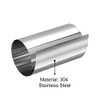 uxcell 0.01x100x1000mm 304 Stainless Steel Roll Sheet Fine Plate Sheet Foil for Crafts, Electronic Equipment, Silver