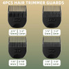 4 Professional Trimmer Guards Designed for Manscaped Lawn Mower 3.0, Waterproof Guide Combs Replacement with