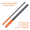 Slice Scalpel, 1 Pack, Black with Orange