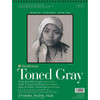 Strathmore 400 Series Wire Bound Toned Sketch Pad, 80 lb. Paper, 11 X 14 inches, Gray, 50 Sheets (412-111)