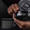 L3 Level 3 Spider Hair Wax for Men, Strong Hold, Volume and Texture, 150 ml