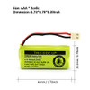 VANBOW BT183342/BT283342 2.4V 800mAh Ni-MH Battery Pack, Compatible with AT&T VTech Cordless Phone Batteries