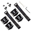 2 Set FPV Drone Lock Mount for Backpack Plug-in Accessories DIY Bundle Mount Hanging Buckle with Battery Straps for