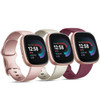 3 PACK Sport Band Compatible with Fitbit Sense 2 / Versa 4, Classic Soft Straps for Fitbit Sense / Versa 3 Smart Watch