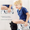 30 Pack Toilet Seat Covers Disposable, Large Waterproof Potty Covers for Toddlers, Kids, and Adults, Individually