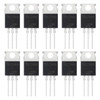 ALLECIN IRLZ44N IRLZ44 MOSFET Transistors 47A 55V IRLZ44NPBF Logic Level Mosfets 47 Amp 55 Volt TO-220 (Pack of 10Pcs)