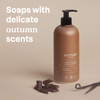 ATTITUDE Liquid Hand Soap, EWG Verified, Plant and Mineral-Based, Vegan Personal Care Products, Vanilla Caramel, 16 Fl