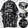 Borogo Professional Waterproof Hair Styling Cape Haircuting Salon Cape Gown Hair Salon with Snap Closure