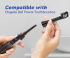 Brush Heads Compatible with Colgate 360 Sonic Power Charcoal Toothbrush