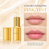 BYMOLIA Color-Changing Lipstick, Moisturizing Pink Tint, 1 Count