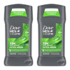 Dove Men+Care Extra Fresh Men's Antiperspirant Deodorant Stick Extra Fresh Twin pack With 72-hour sweat & odor