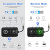 ElecMoga Airplane Bluetooth Adapter for Headphones,Qualcomm Chipset,Black