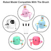 ERYMCS Drawing Robot Pen, Specialty Pen for Drawing Robot, 8PCS Proprietary Black Brushes, Compatible with all Kid