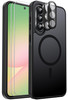 Ezanmull for Samsung Galaxy A56 5G Phone Case Magnetic Shockproof, [Fit for MagSafe] [Glass Screen Protector + Camera