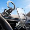 LISEN for MagSafe Car Phone Mount -Strong Magnets Magnetic Phone Holders for Your Car 2-in-1 Vent Dashboard Magnet