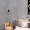Livelynine Grey Concrete Wallpaper Peel and Stick Gray Concrete Contact Paper for Countertops Kitchen Counter Top